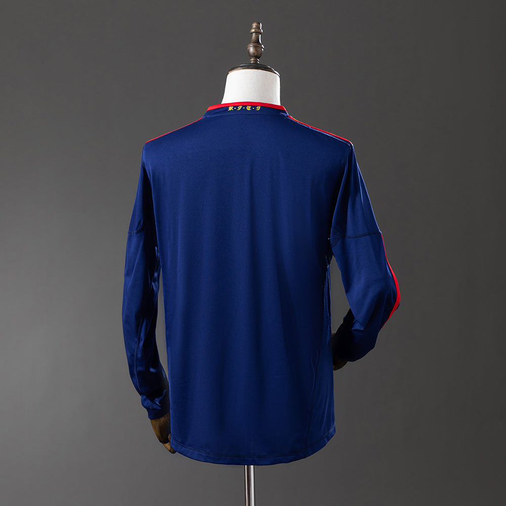 Camisola Espanha Alternativa 10/11 Retro - Manga Comprida