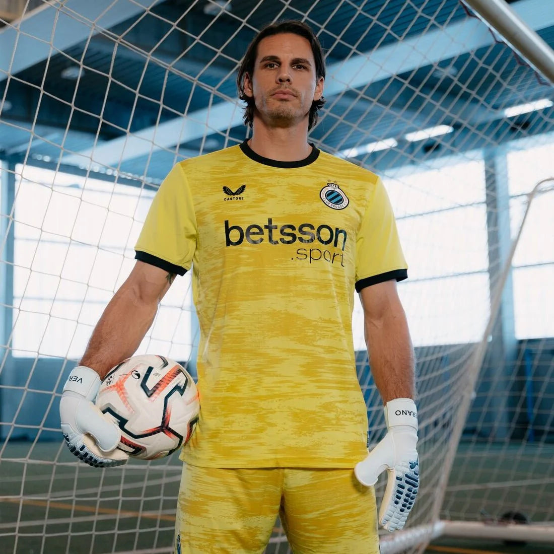 Camisola Club Brugge 26/27 Guarda-Redes Amarela