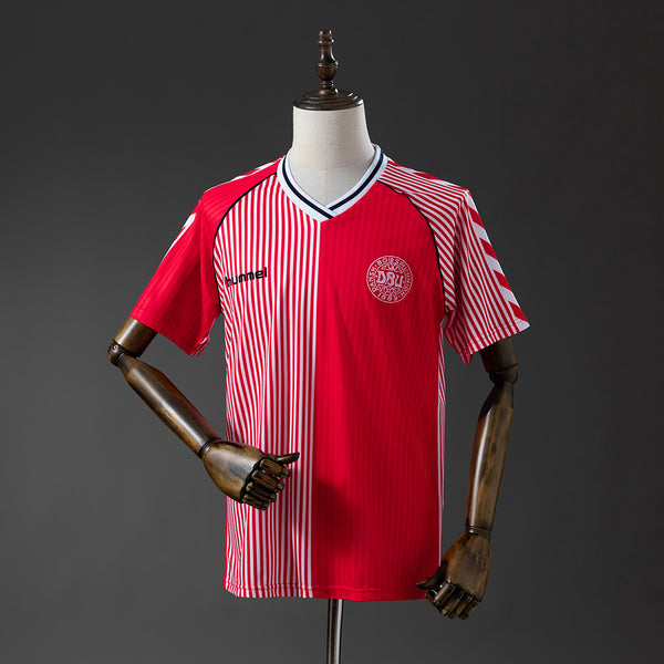 Camisola Dinamarca Principal 86/87 Retro