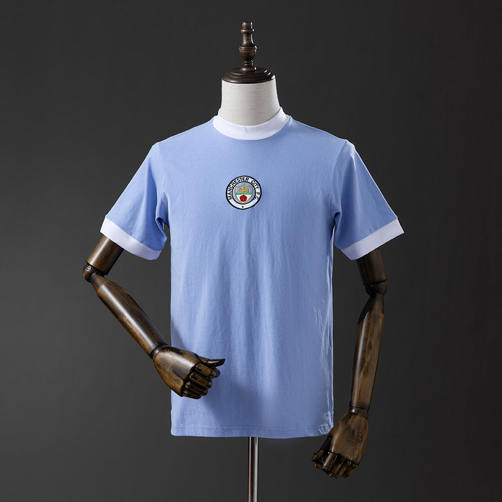 Camisola Manchester City Principal 72/73 Retro