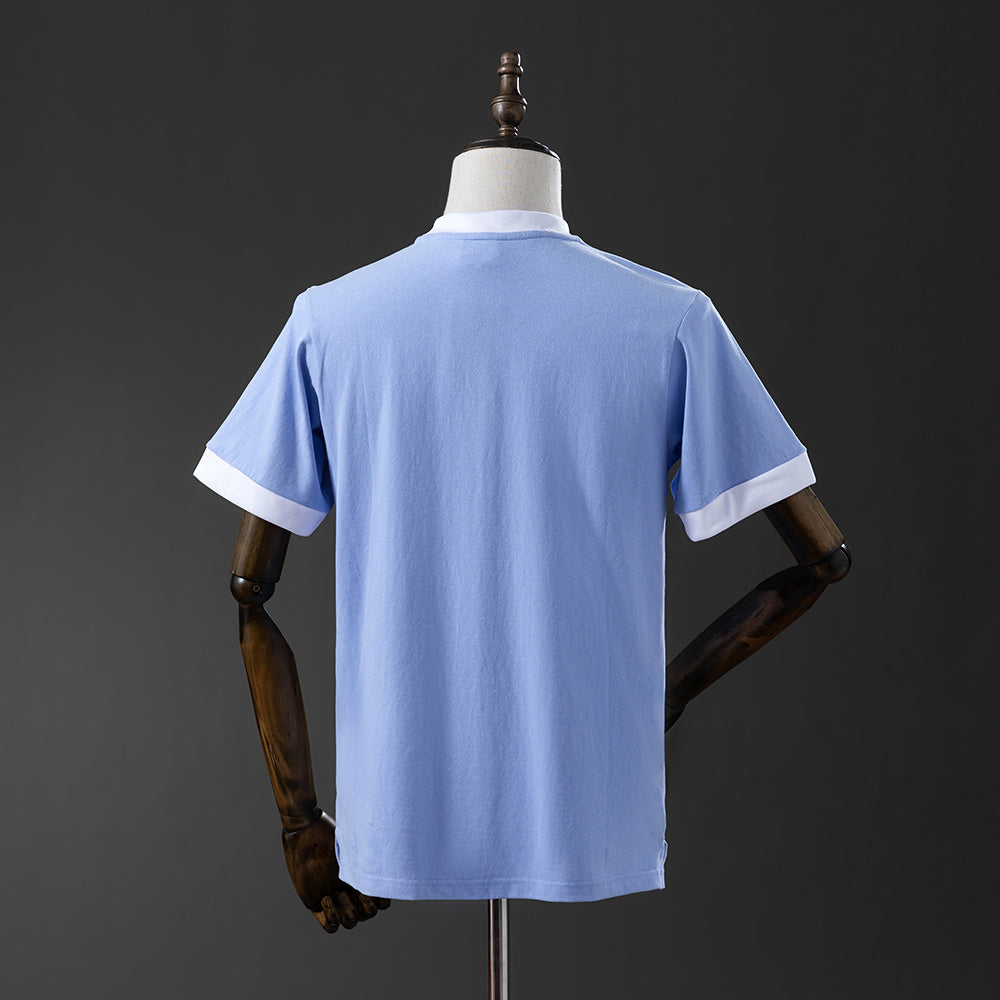 Camisola Manchester City Principal 72/73 Retro