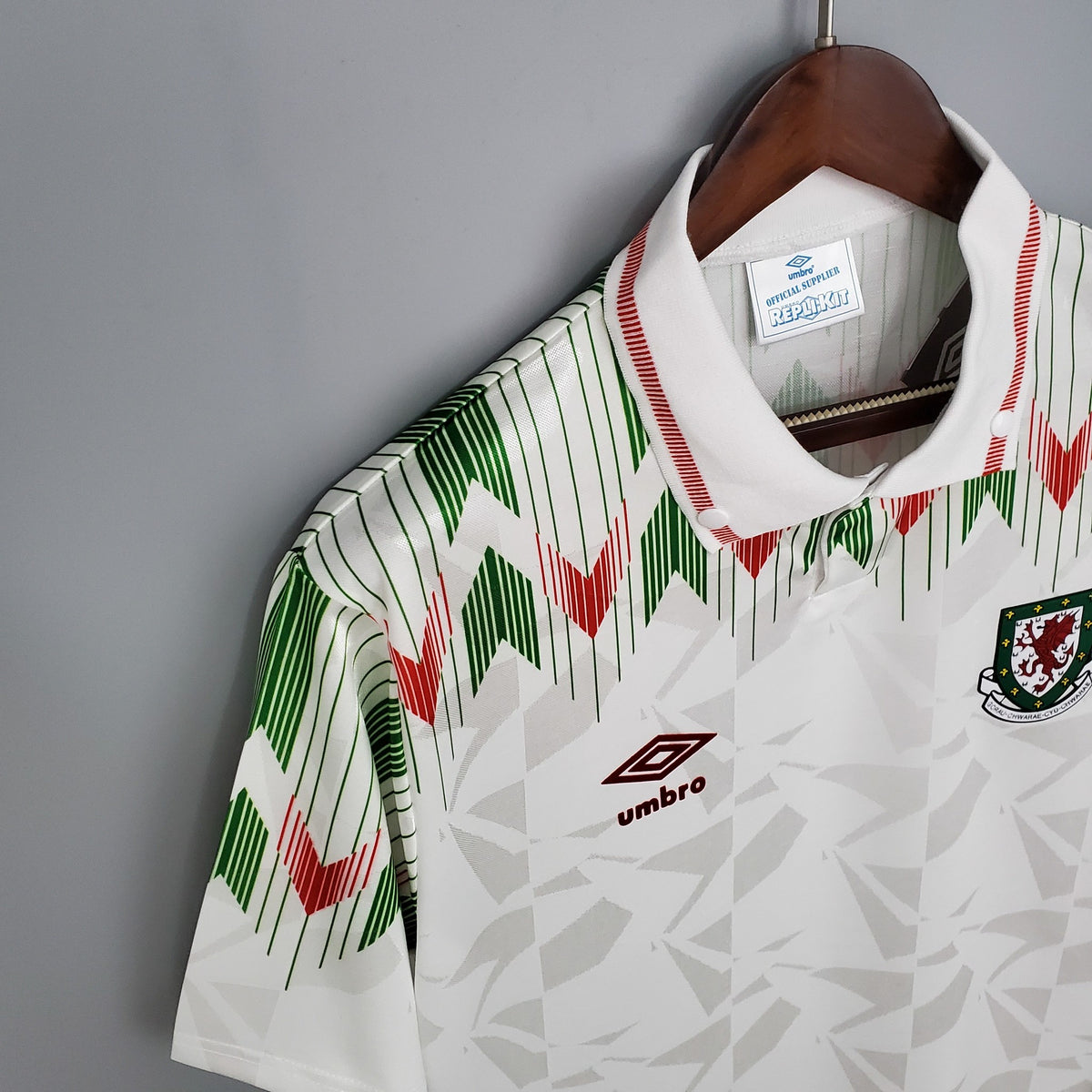 Camisola País de Gales Alternativa 90/92 Retro