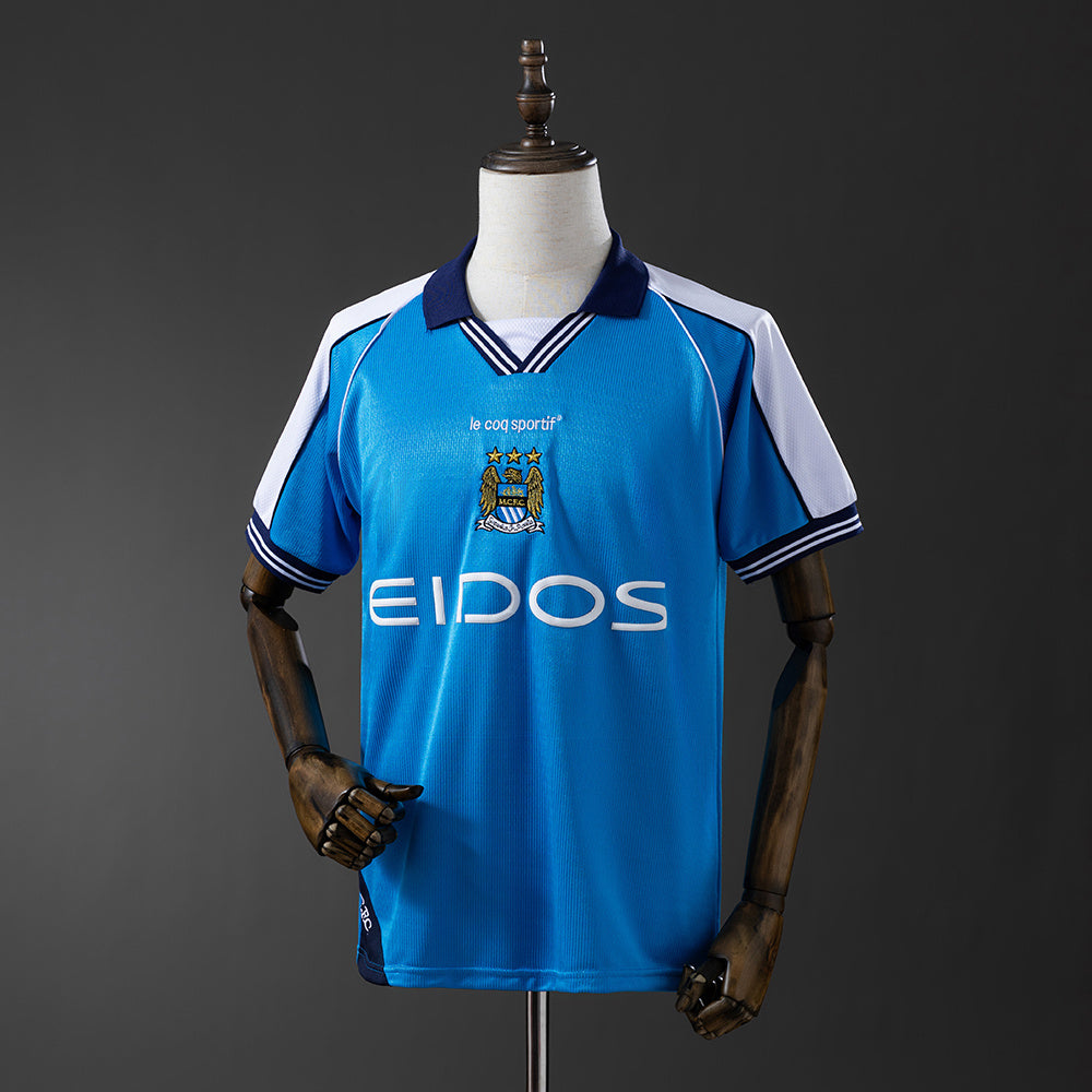 Camisola Manchester City Principal 99/01 Retro