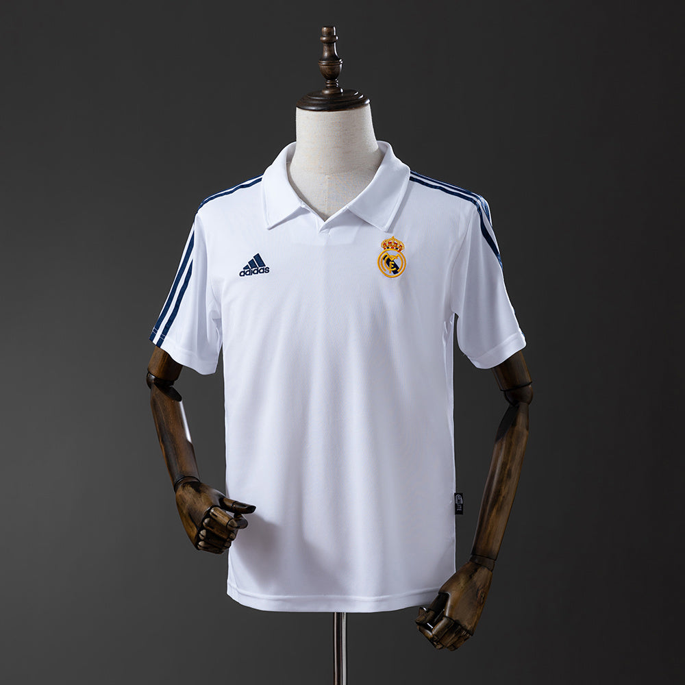 Camisola Real Madrid Principal Liga dos Campeões 02/03 Retro