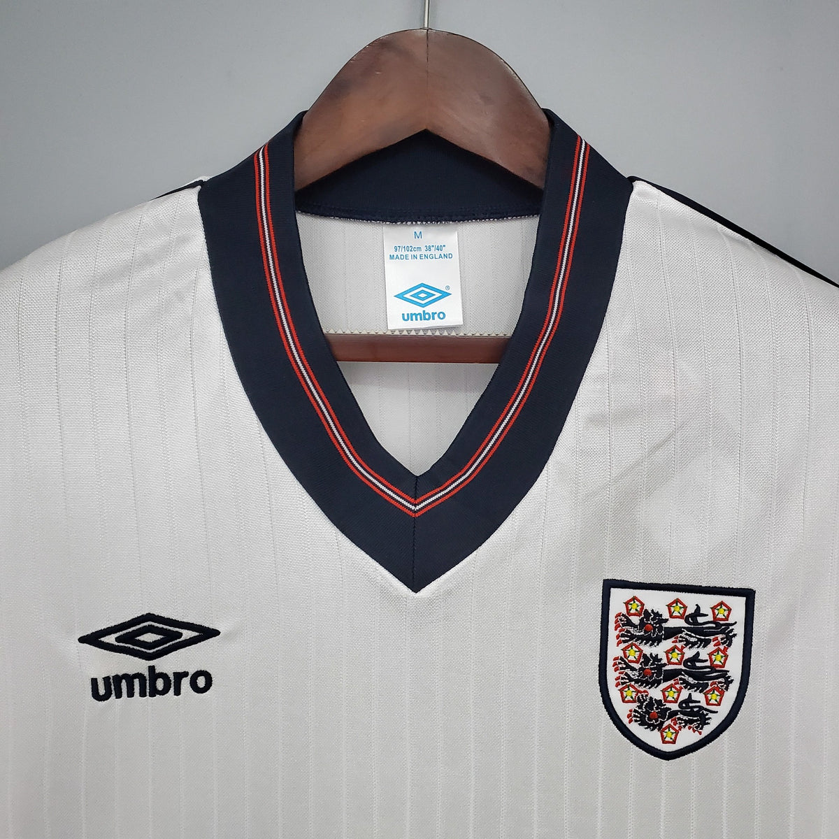 Camisola Inglaterra Principal 84/87 Retro