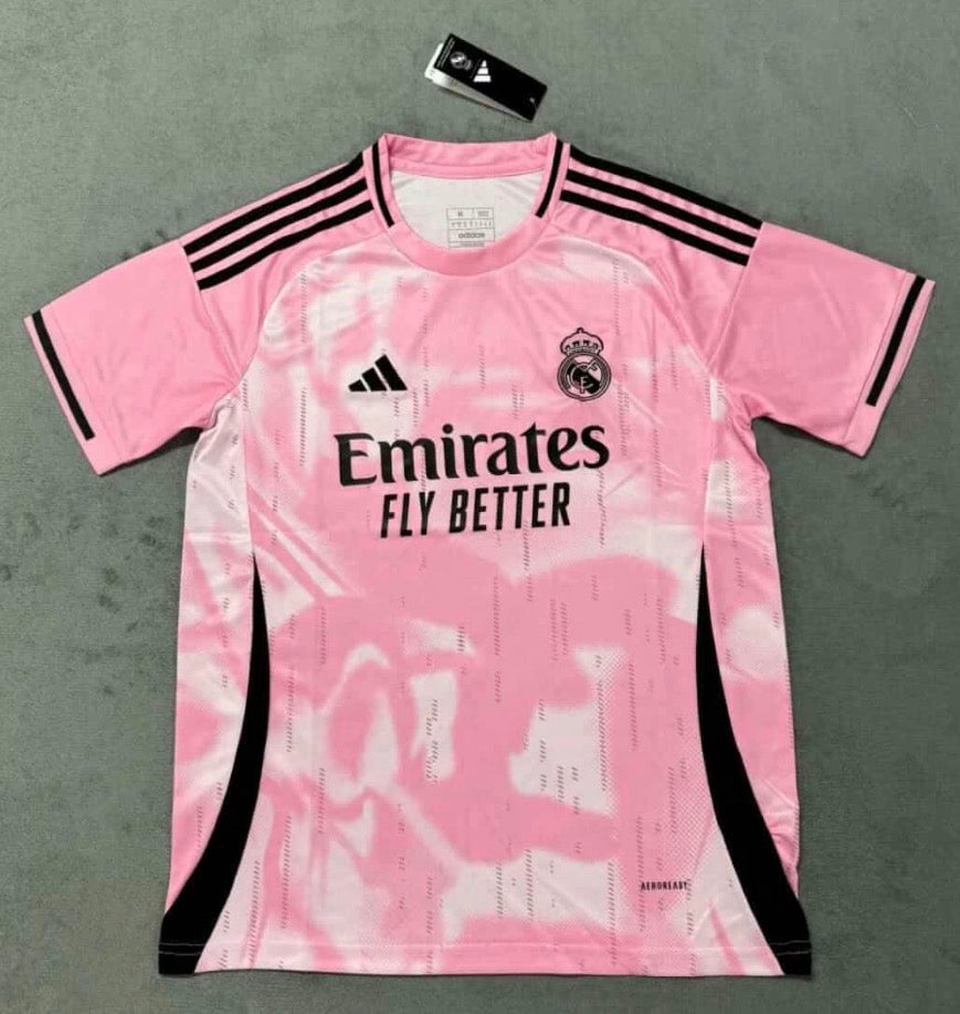Camisola Real Madrid Rosa