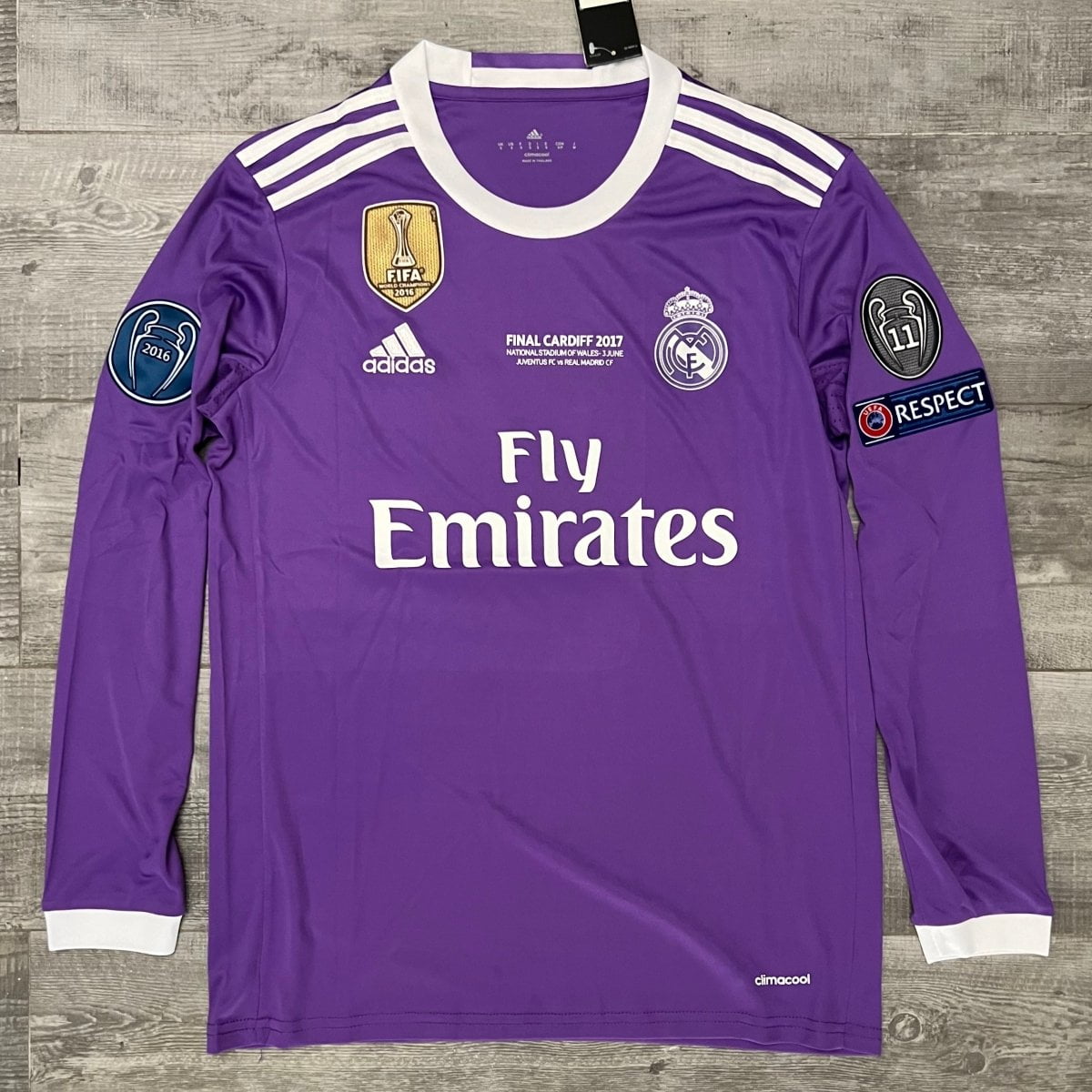 Camisola Real Madrid Alternativa 16/17 Retro
