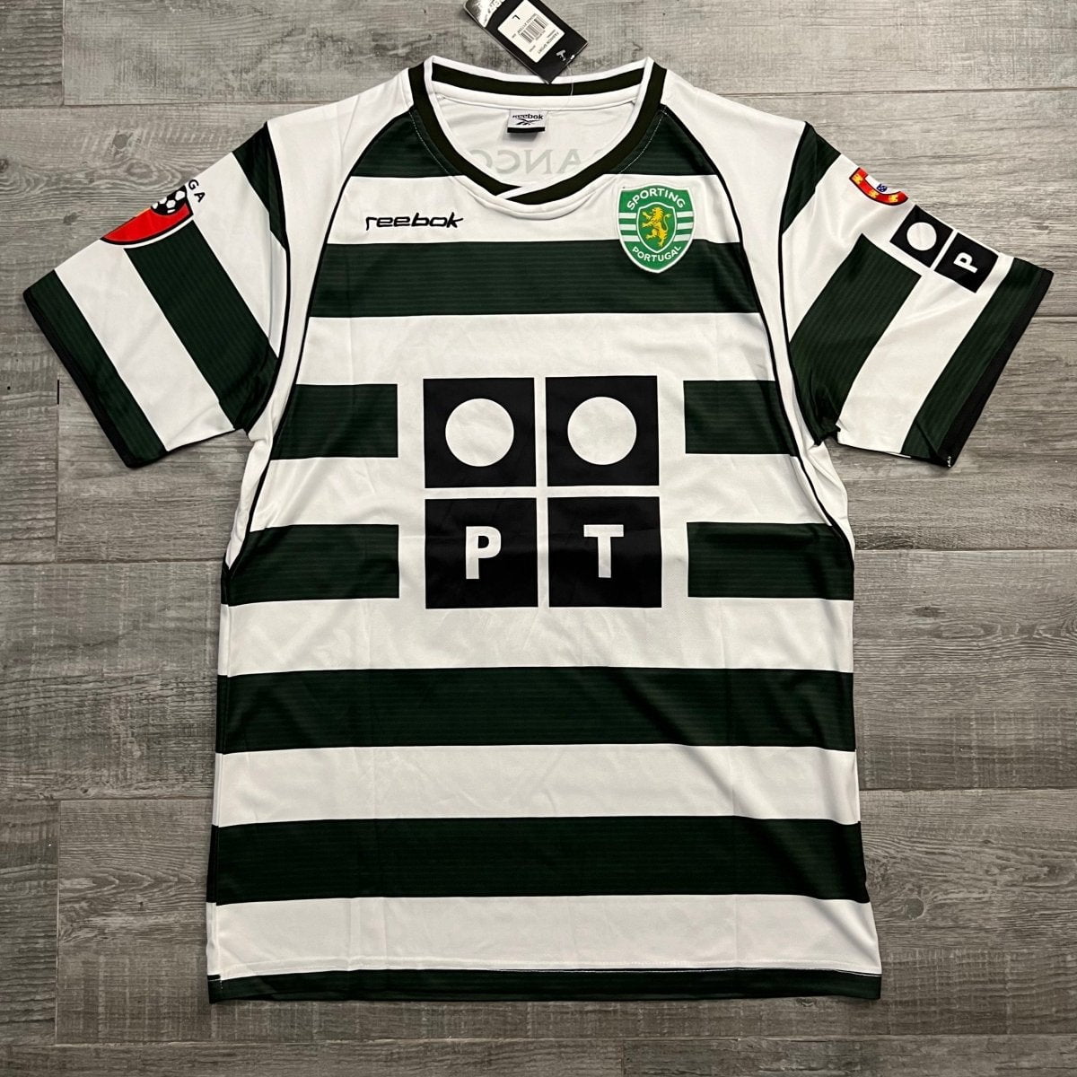 Camisola Sporting Principal 02/03 Retro