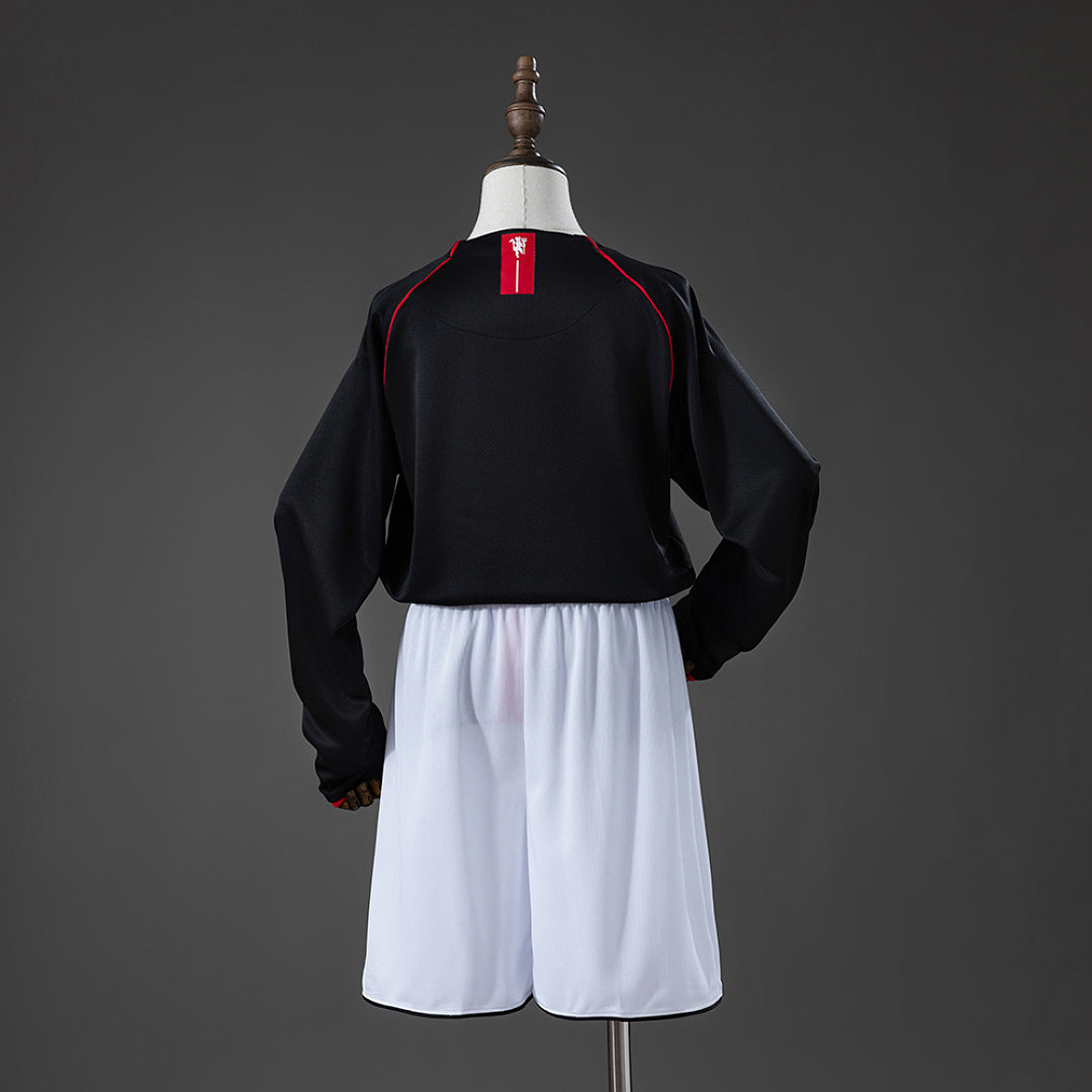 Kit Manchester United Alternativa Criança 07/08 - Manga Comprida