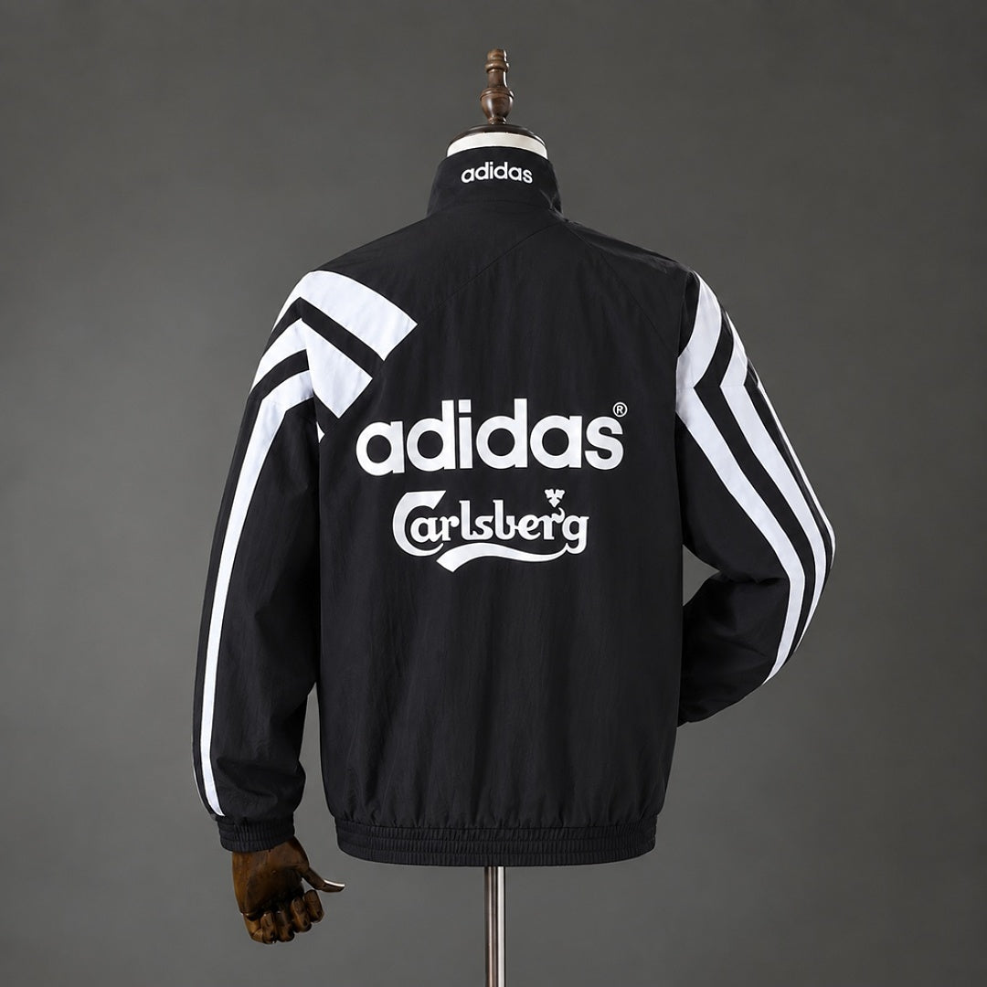 Casaco com Fecho Liverpool 95/96 Retro - Preto