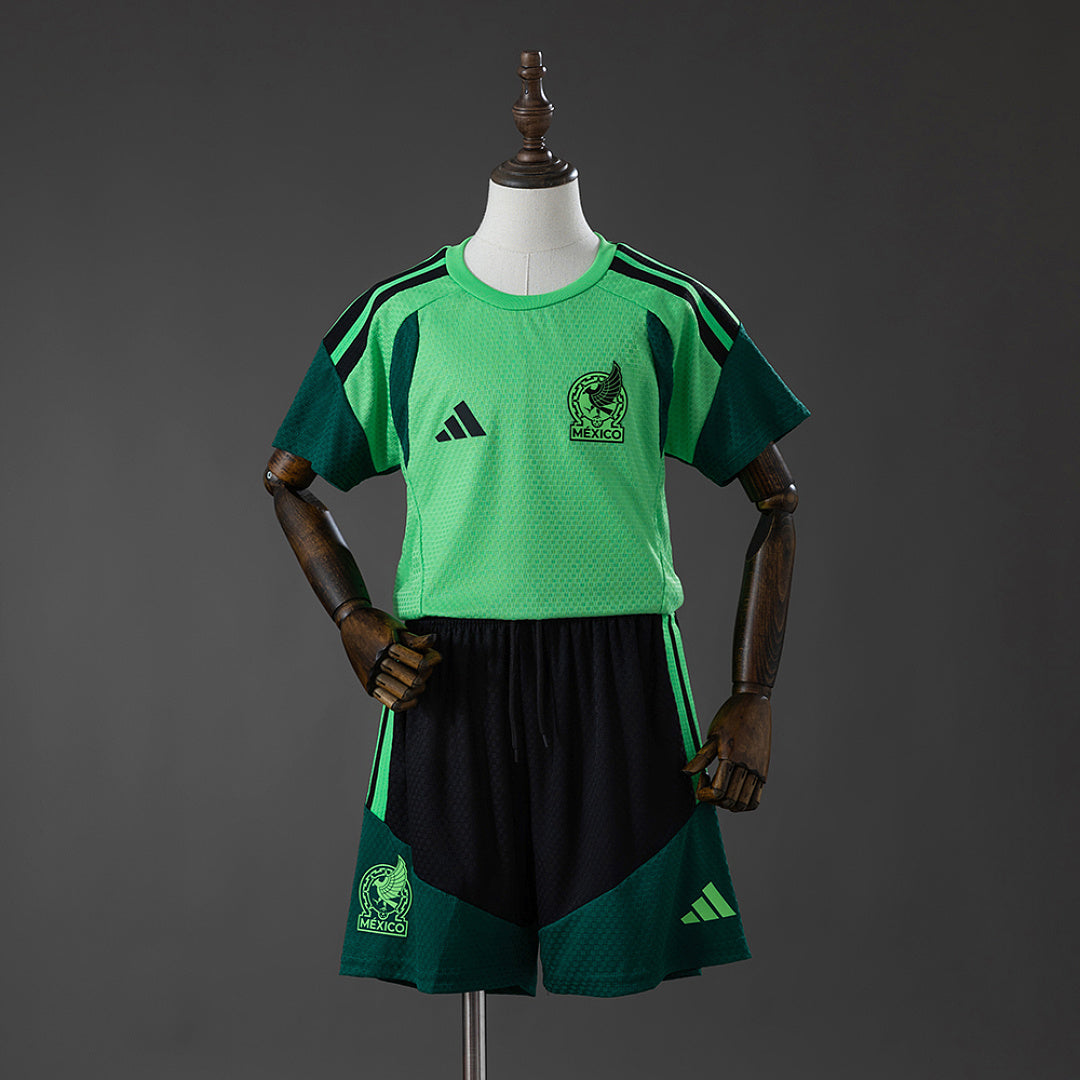 Kit México Treino Verde Criança 2026