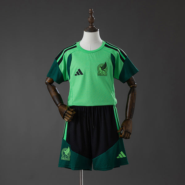 Kit México Treino Verde Criança 2026