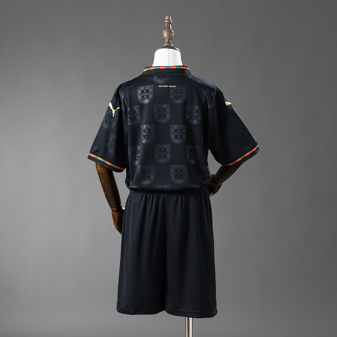Kit Portugal Preto Criança 2026