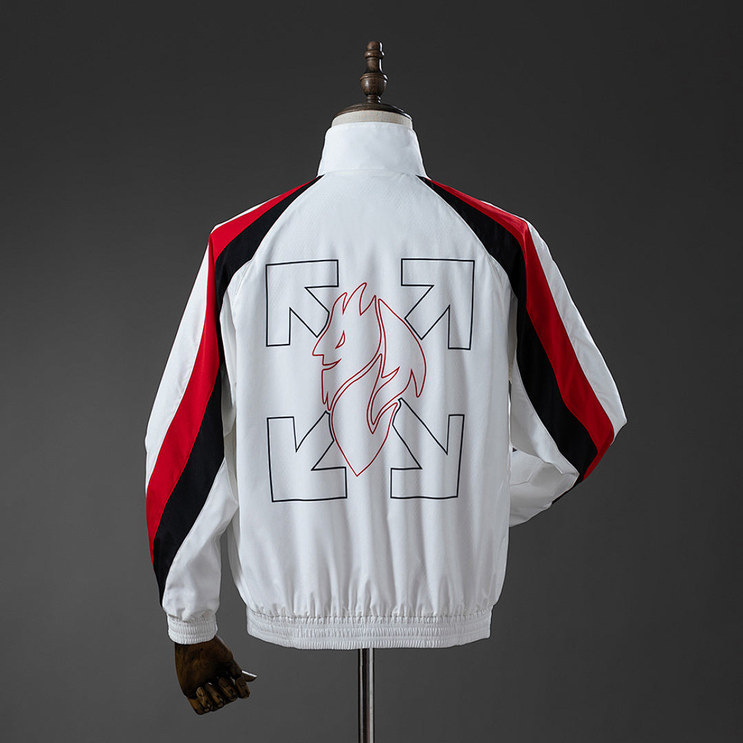 Corta-Vento AC Milan x Off-White - Branco