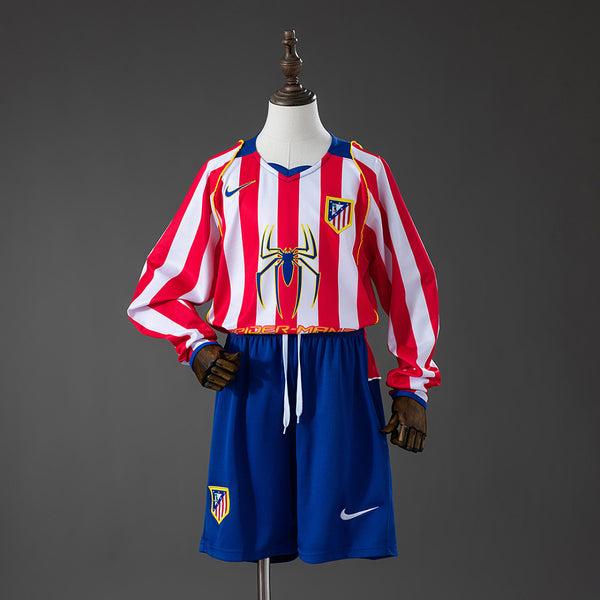 Kit Atlético de Madrid Principal Criança 04/05 - Manga Comprida