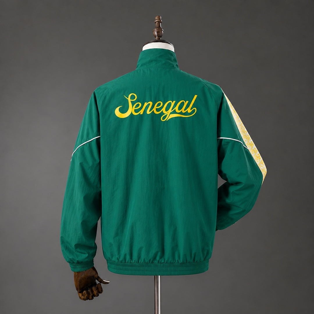 Casaco com Fecho Senegal 2026 - Verde