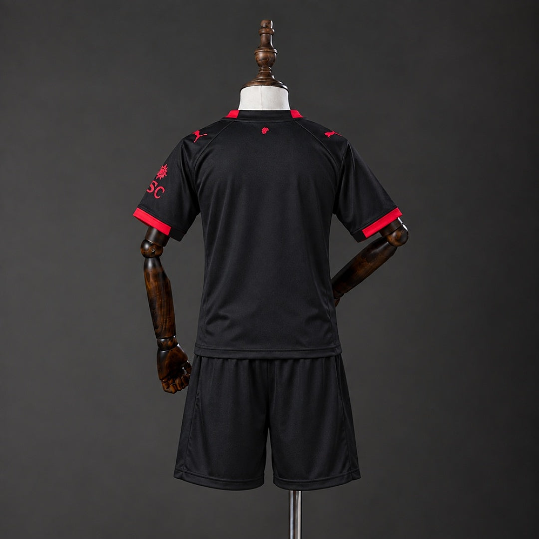 Kit AC Milan Terceira Criança 26/27