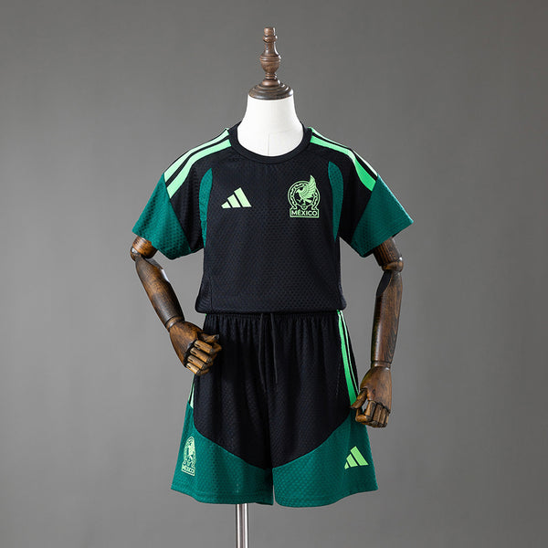 Kit México Treino Preto Criança 2026