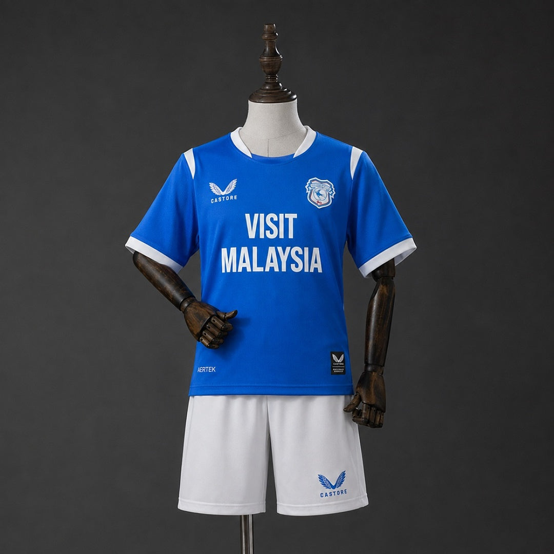Kit Cardiff City Principal Criança 26/27