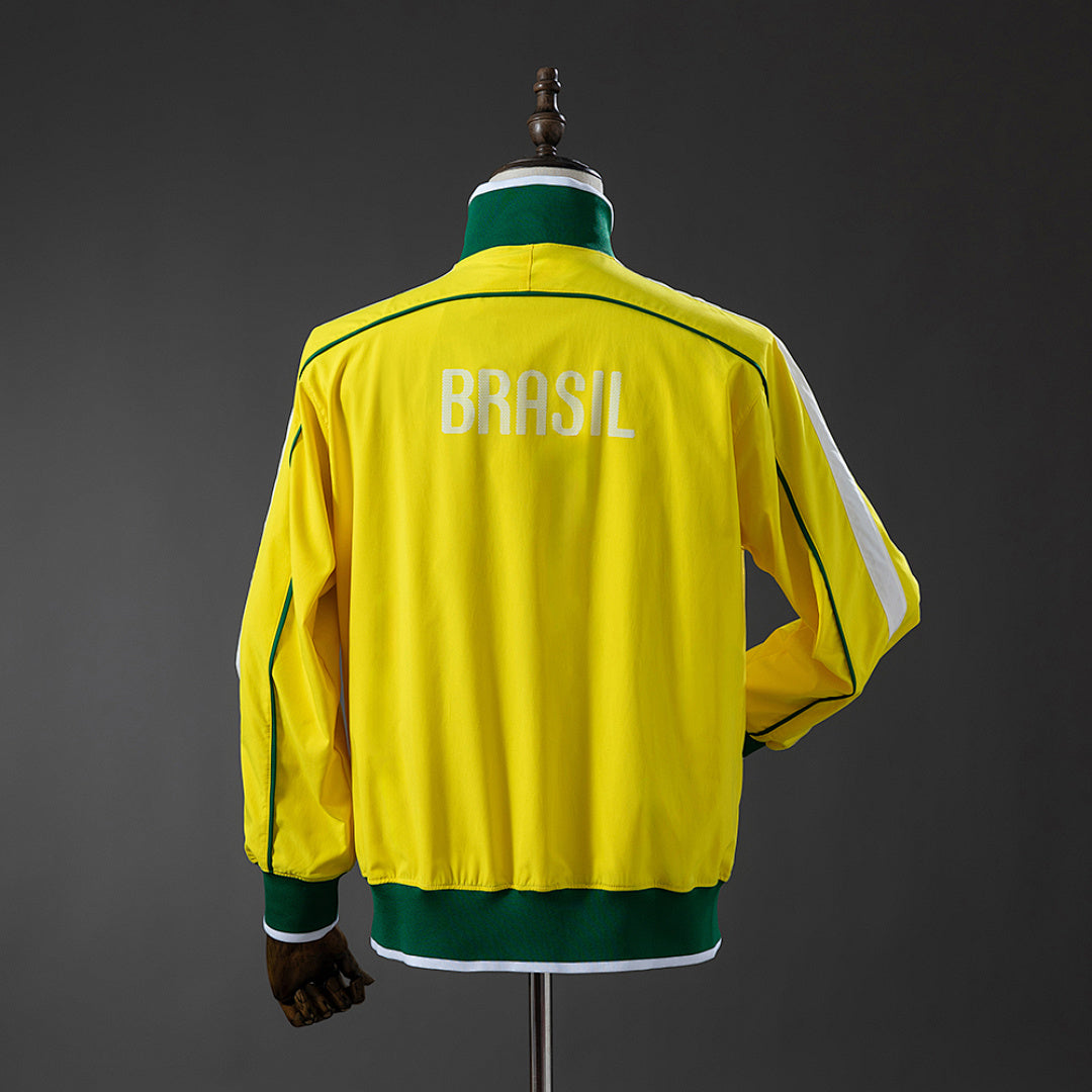 Corta-Vento Brasil 10/11 - Amarelo
