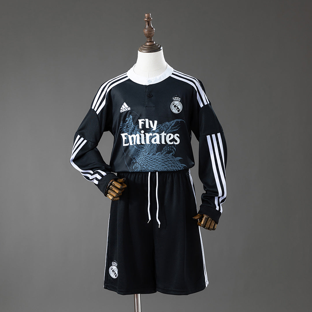 Kit Real Madrid Terceira Criança 14/15 - Manga Comprida