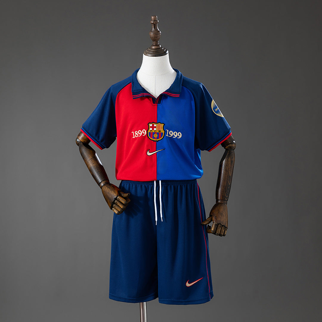 Kit Barcelona Centenário Criança 1999
