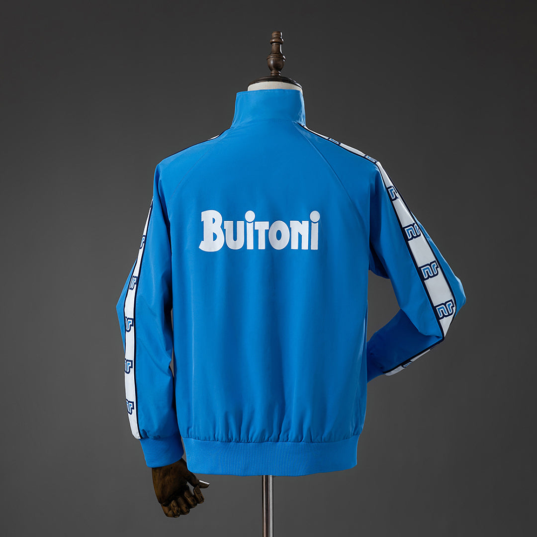 Corta-Vento Nápoles 87/88 Retro - Azul