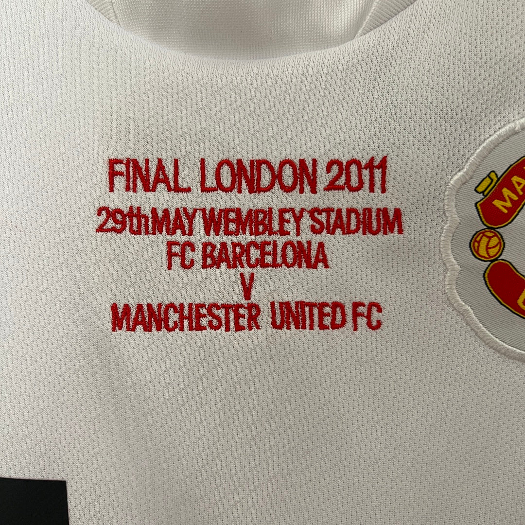 Kit Manchester United Alternativa Criança 10/11 (Champions)