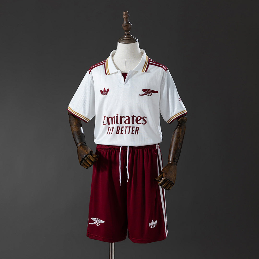 Kit Arsenal Terceira Criança 25/26