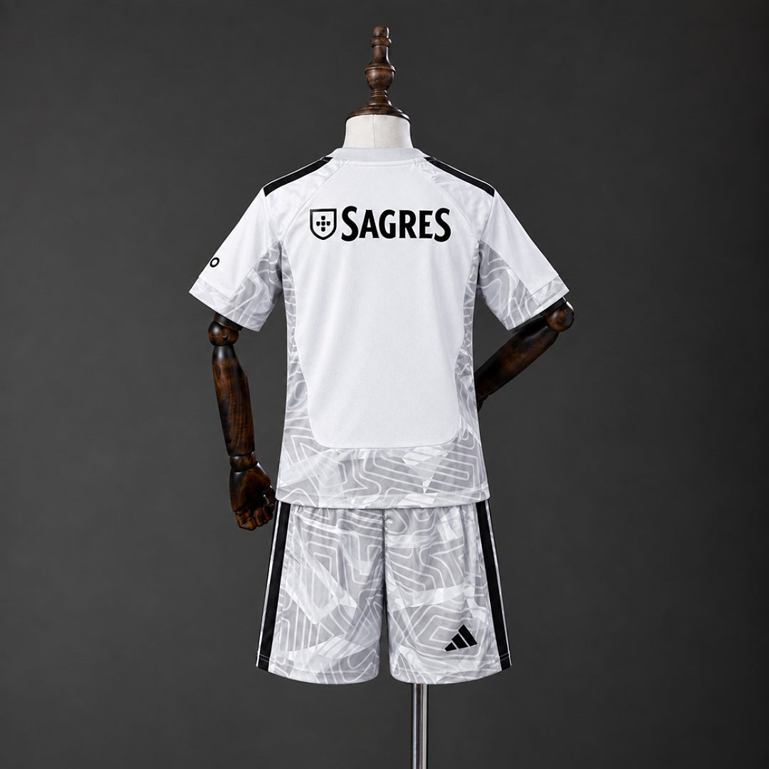 Kit Benfica Guarda-Redes Cinzenta Criança 26/27