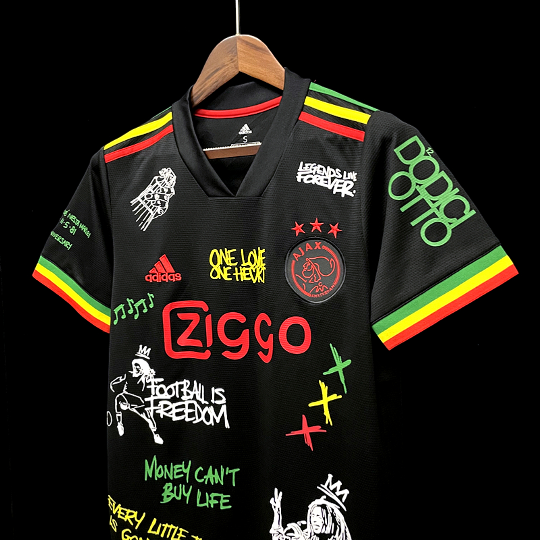 Camisola Ajax Terceiro 21/22 - Bob Marley