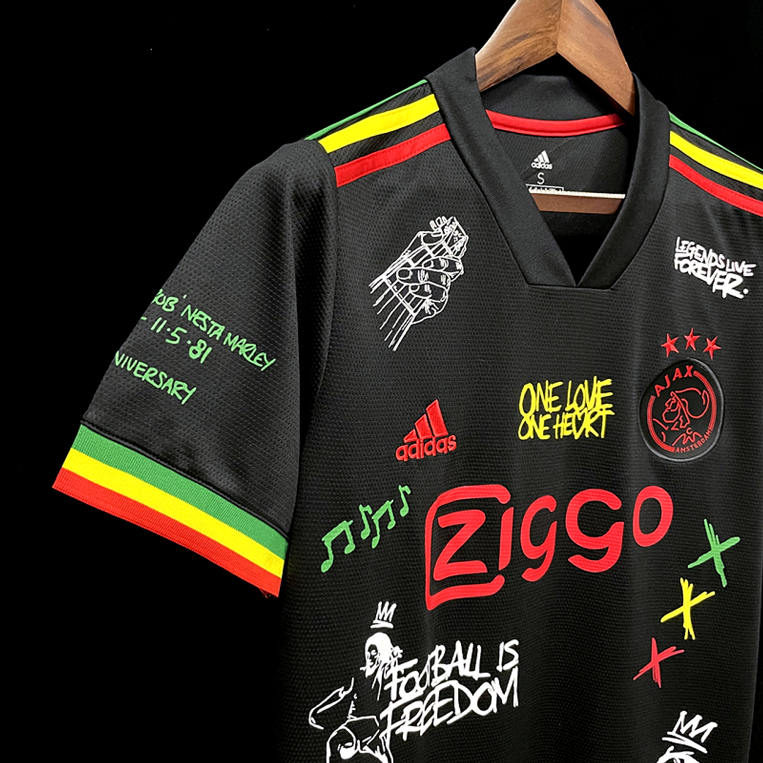 Camisola Ajax Terceiro 21/22 - Bob Marley