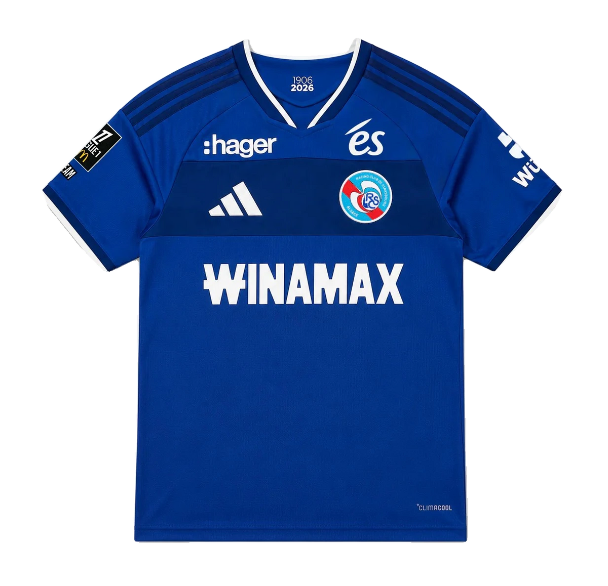 Camisola RC Strasbourg 26/27 Principal